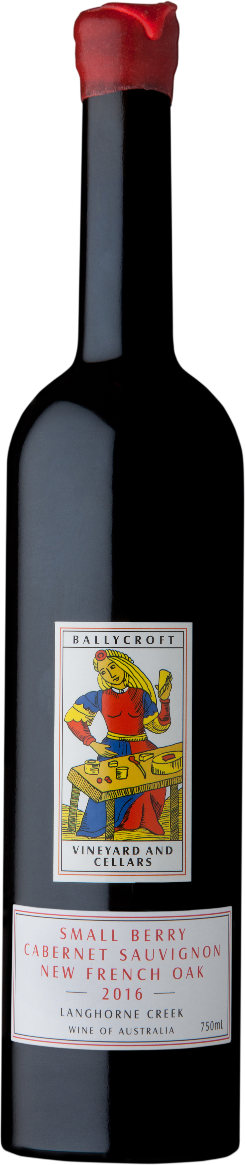 Ballycroft Vineyard & Cellars Small Berry New French Oak Langhorne Creek Cabernet Sauvignon